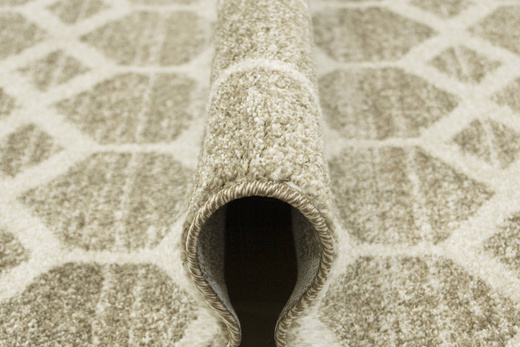 Dywan Dutch Level A167A beige Beż Krem Romby Plastry Miodu
