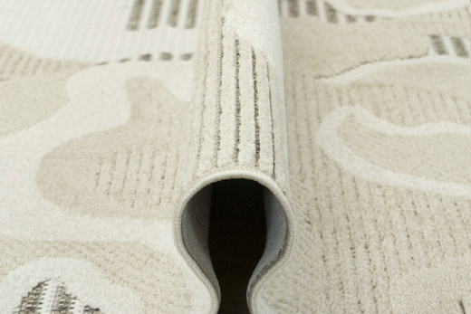 Chodnik Sznurkowy Stella D419A beig Beż Kremowy Abstrakcja szerokość 100 cm