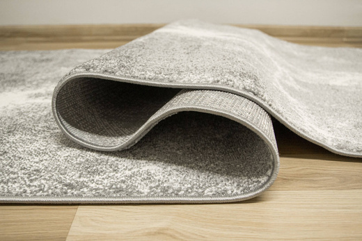 Chodnik Lima 9553B l.grey Szary Krem Marmur szerokość 80 cm