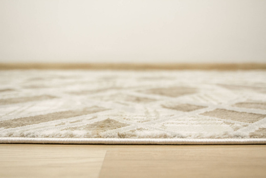 Dywan Garda P1149 Vizon Beż Krem Romby Marmur