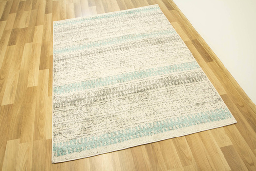 Dywan Dutch A096A cream/blue Cream Szary Turkus
