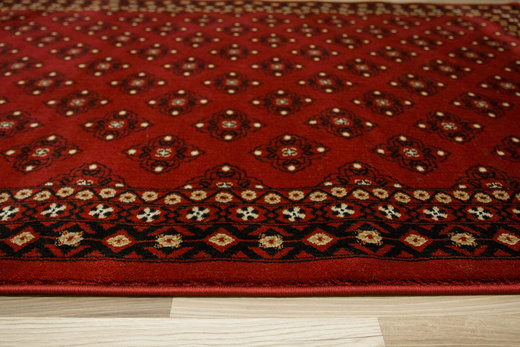 Dywan Ornamentowy Afgan 3099A red/black Czerwony Czarny