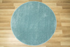 Okrągły Dywan Lima 2081A blue/blue Jasny Turkus