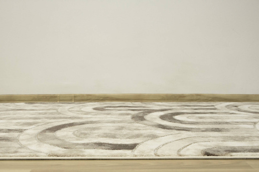 Dywan Felix 9303A l.beige/d.beig Lśniący Marmur Krem Beż Półkola