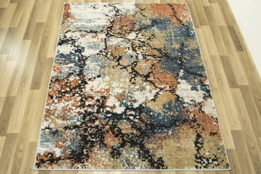 Dywan Lucca 8621A l.grey.beige Abstrakcyjny Krem Róż Niebieski