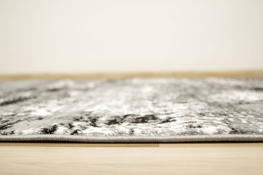 Dywan Victoria B876A d.grey/l.grey Abstrakcyjny Przecierany Szary Czarny Krem Tynk