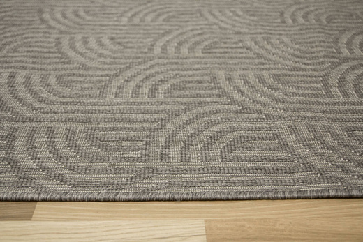 Dywan Dwustronny Sznurkowy Brussels 205725/10010 Silver Linie Outdoor