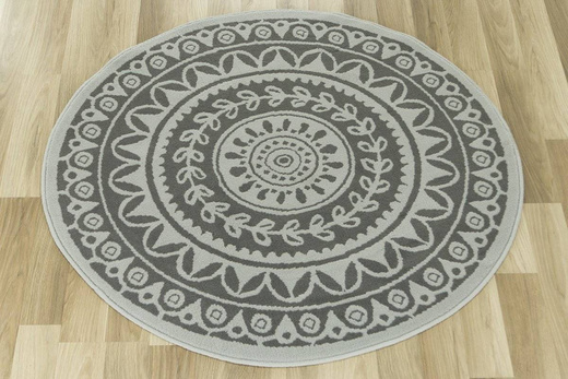 Okrągły Dywan Luna 503786/89944 mouse szary