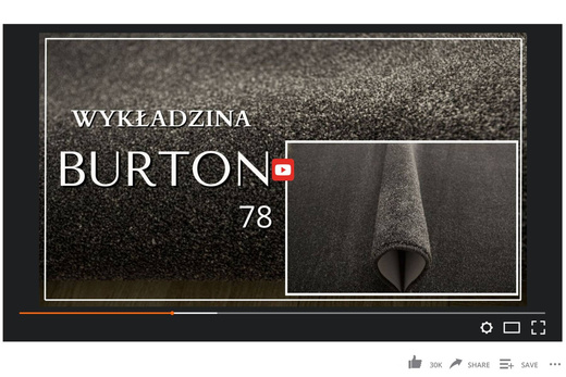 Dywan Burton 78 Szary Srebrzysty Czarny Melanż
