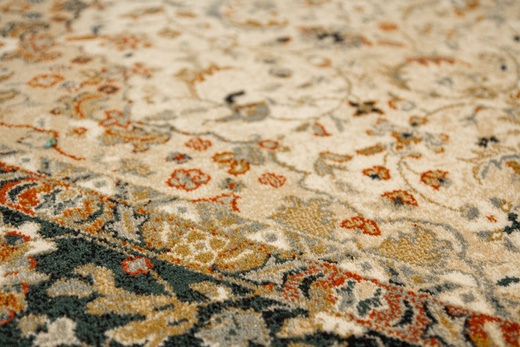 Dywan Wełniany Dywilan Omega Adagio Szmaragd Ornament