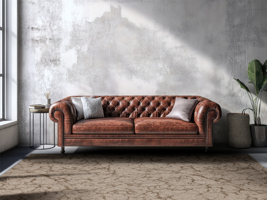 Dywan Pętelkowy Marble 90 Brąz Beż Marmur Melanż