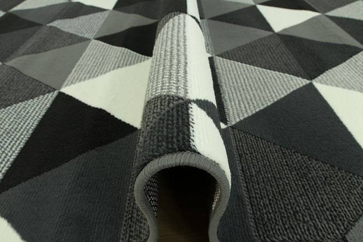 Dywan Luna 503430/56911 grey trójkąty