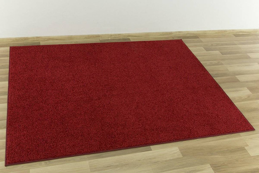 Wykładzina Mabelie 15 czerwony szerokość 4 m