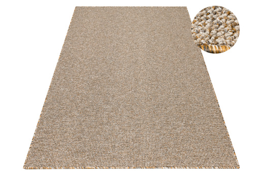 Dywan Pętelkowy Luton 91 Beż Krem Miedź Melanż