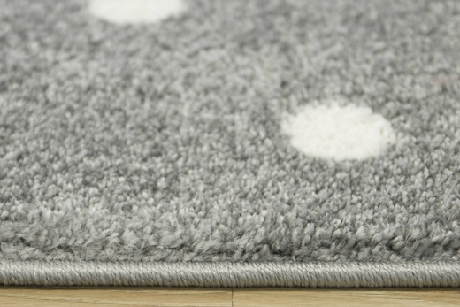 Dywan Dziecięcy Lima 9371A l.grey/blue Szary Turkus Panda Indianin