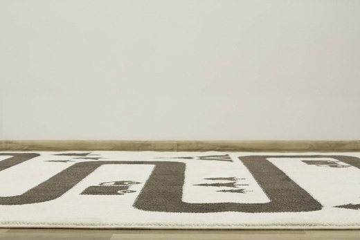 Dywan Karo 6065A brown/white 23 Khave/Beyaz Niedźwiadki Krem Brąz