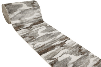 Chodnik N282A l.grey/d.grey Szary Brąz szerokość 100 cm