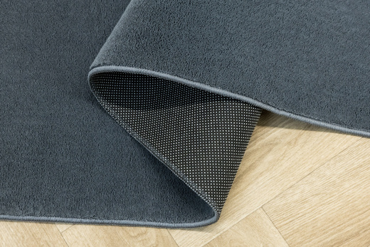 Dywan Plush Grey Antypoślizgowy Szary Rabbit