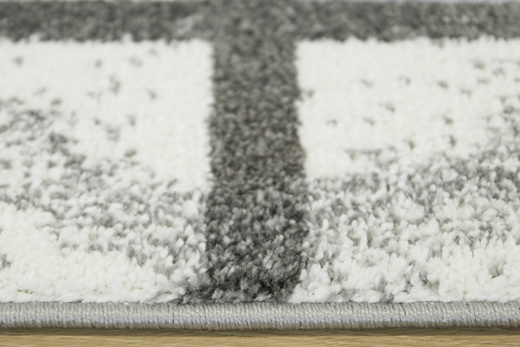 Chodnik Lima 9553A cre/bl Szary Błękitny szerokość 80 cm