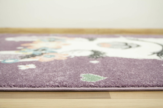 Dywan Dziecięcy Lima C882B lila/cream Fiolet Krem Lama