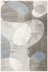 Dywan Kandy N414A l.grey/blue Szary Niebieski Krem Fryz