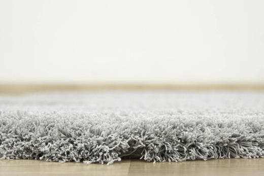 Dywan Pleasure 74 Liść Monstery Szary Shaggy