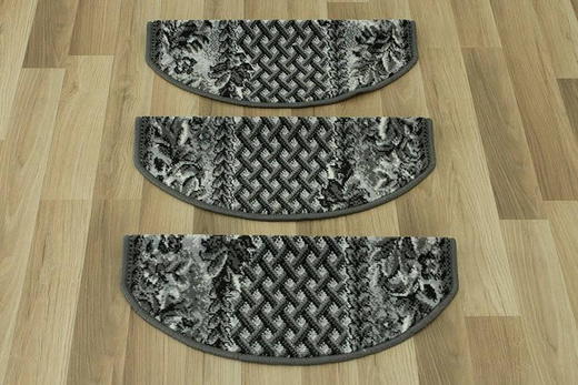 Nakładki półokrągłe szare gold 316/18 szary