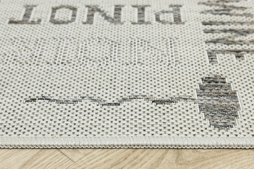 Antypoślizgowy Dywan FLEX 19118/P19 Krem Brąz