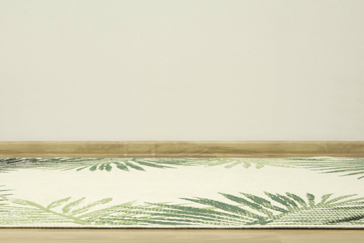 Dywan Sznurkowy Syrena 19435/62 Liście Palmy Butelkowa Zieleń