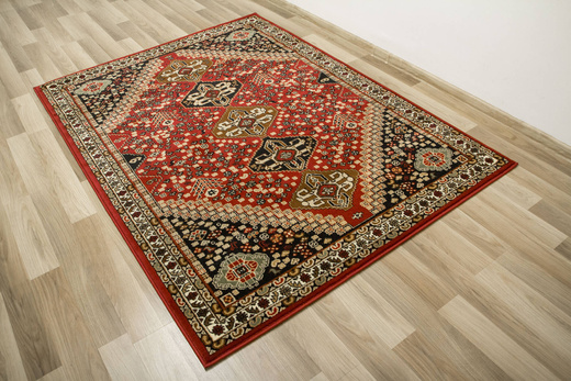 Dywan Ornamentowy Afgan E788A red/black Czerwony Czarny