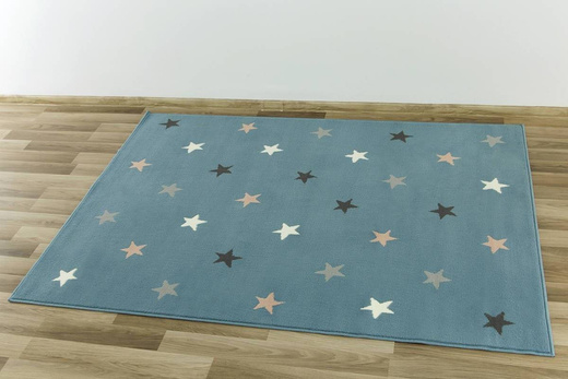 Dywan Kids 533752/95822 sky blue gwiazdki