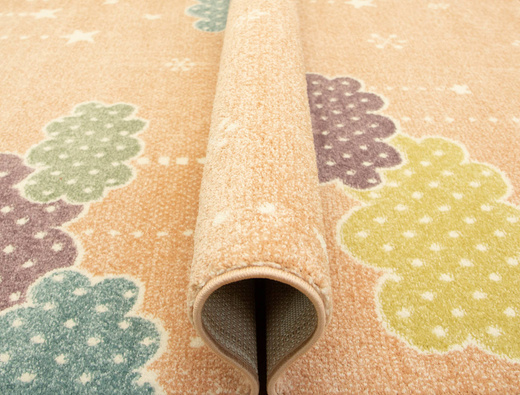 Dywan Lima B069A rose/cream Chmurki Gwiazdki Róż