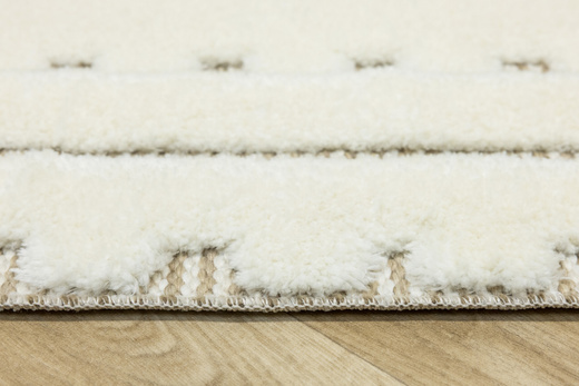 Dywan Shaggy Lula Soft IM41A Krem Beż Ramka