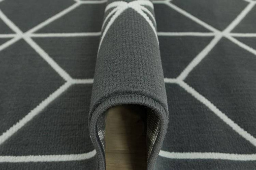 Dywan Luna 503746/89922 d.grey cubes grafitowy ch