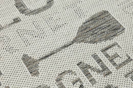 Antypoślizgowy Dywan FLEX 19118/P19 Krem Brąz