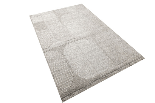 Dywan Sznurkowy Oria 65000/VH7-X Beż Szary Gruby Splot Outdoor