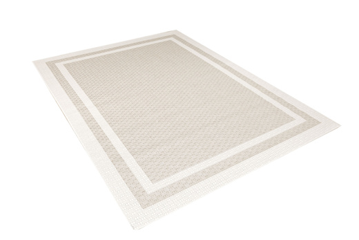 Dywan Sznurkowy Haga 04003A vizon/cream Krem Beż Ramka Outdoor