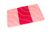 Dywanik Łazienkowy Fiori Pink Pasy Fale