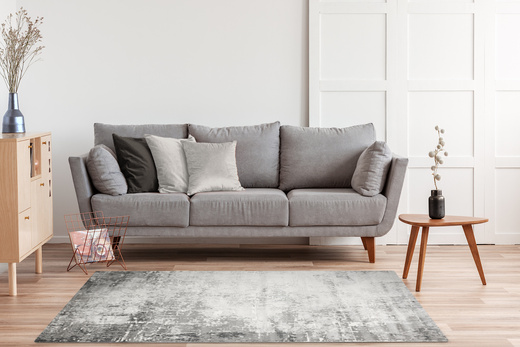 Dywan Nantes NT041G Grey/Grey Szary Beton