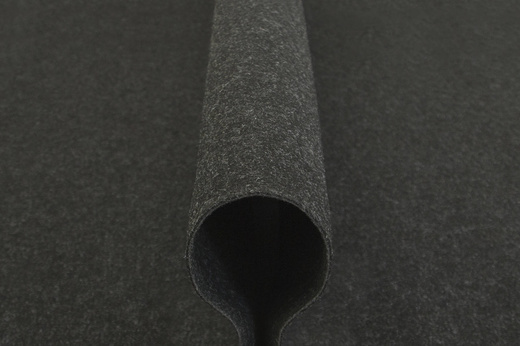 Wykładzina igłowana Nestor Czarny szerokość 4 m