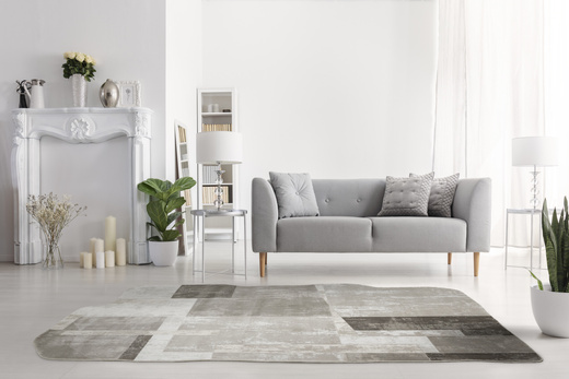 Dywan Selenne GS004A Cream/Beige Szary Beżowy Ksztalt