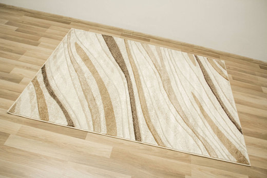 Dywan Amelia C012A cream/beige Beż Brąz Fale