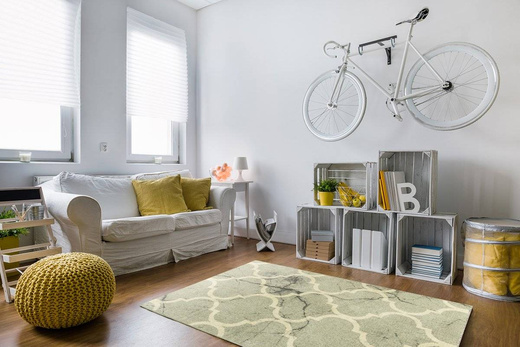 Dywan Wełniany Magic Eveil Popielaty koniczyna