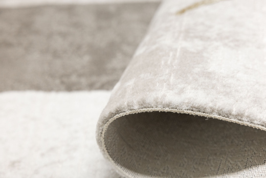 Dywan Kashmir KR168S Vizon/Black Szarobeżowy Złoty Abstrakcja