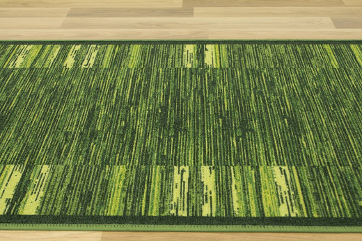 Antypoślizgowy chodnik Adagio 12 Zielony szerokosć 80 cm