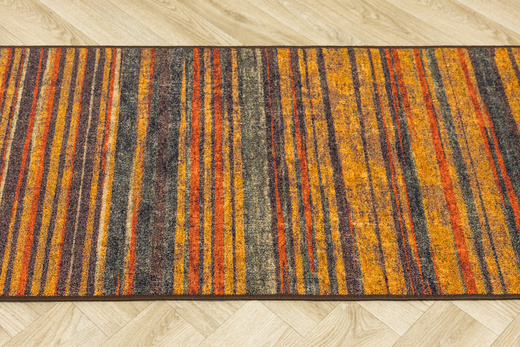 Chodnik Antypoślizgowy Fusion 14 Wielobarwny Paski szerokość 67 cm