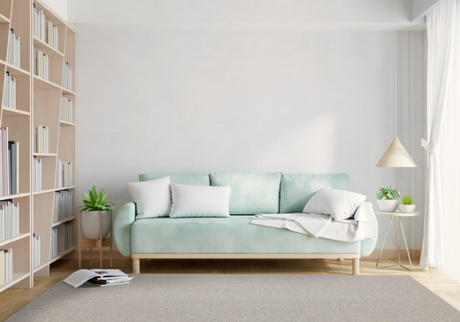 Wełniany Dywan Pętelkowy Nelson 173 Szary