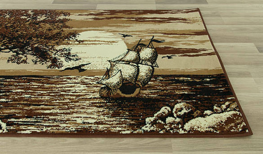 Makata Dywan żaglówka beż