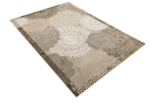 Dywan Modena 4475 grey/vizon Beż Krem Rozety