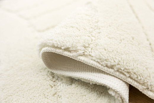 Dywanik Łazienkowy Antypoślizgowy Sash Krem Pasy